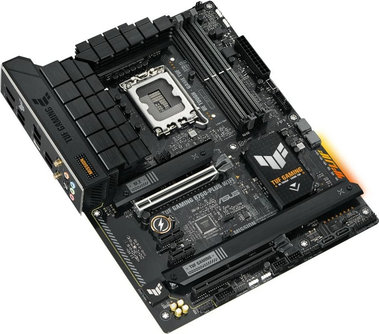 Pllakë amë ASUS TUF Gaming B760-Plus WIFI, Intel, LGA 1700, DDR5-SDRAM, 128 GB