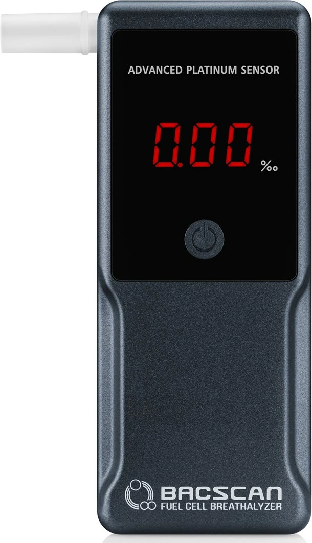 Digitalni alkotester brez stika, BACSCAN F-50 Ultra, siv