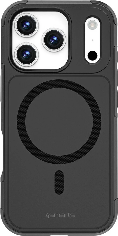 Zaščitna prevleka 4smarts za Apple iPhone 17 Pro, črna, odporna na udarce