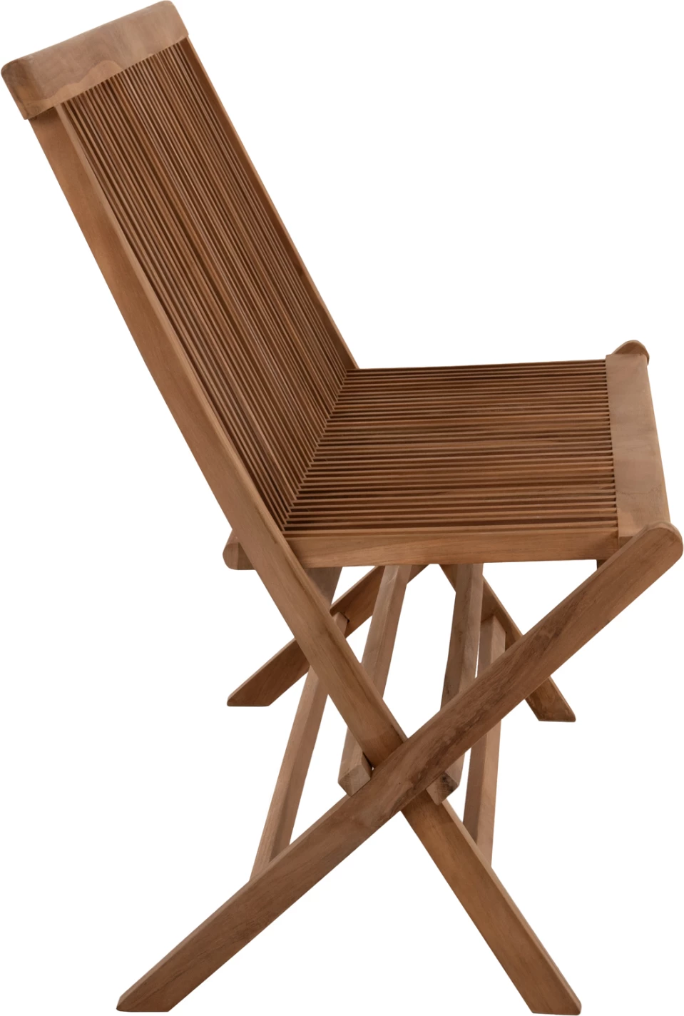 Zložljiva klop KENDALL FH9541 iz tikovine v naravni barvi 120x62x89H cm