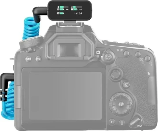 Brezžični kondenzatorski mikrofon za kamere, Sennheiser PROFILE WIRELESS 1-channel set, črn