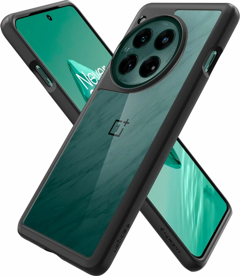 Ovitek Spigen Ultra Hybrid za OnePlus 12, mat črn