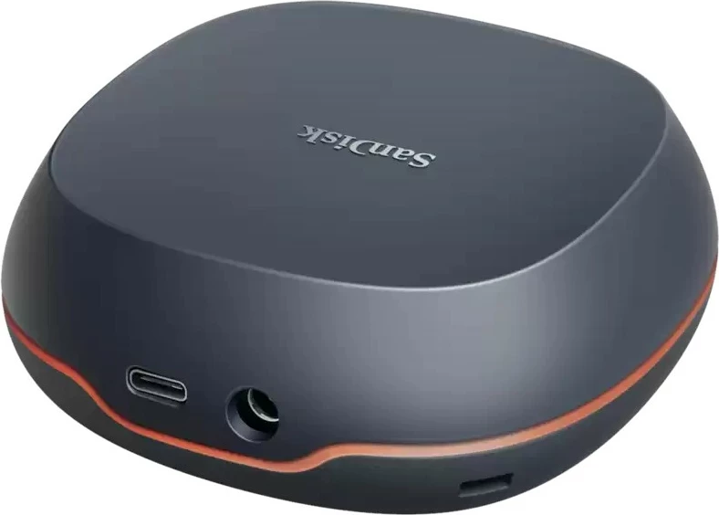 Zunanji SSD 4TB, USB Type-C, siv — Sandisk Desk Drive