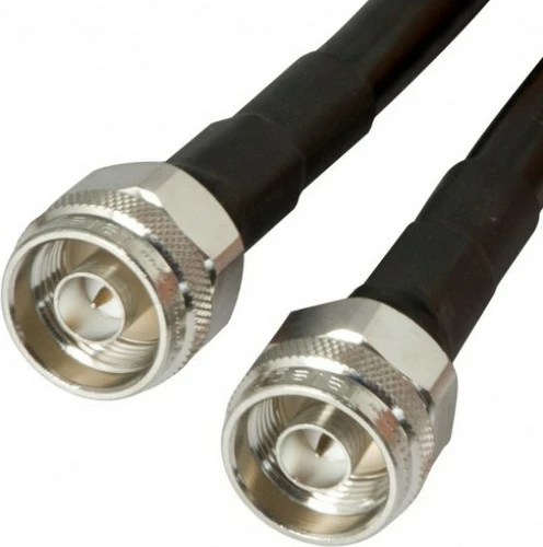 RF kabl z N-type konektorji ALLNET ALL-CAB-NM-NM1-RG8, 1 m