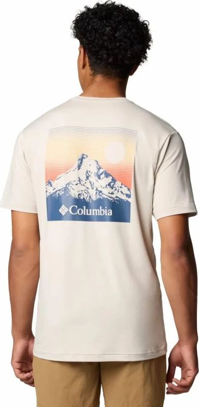 Majica za moške Columbia, bela