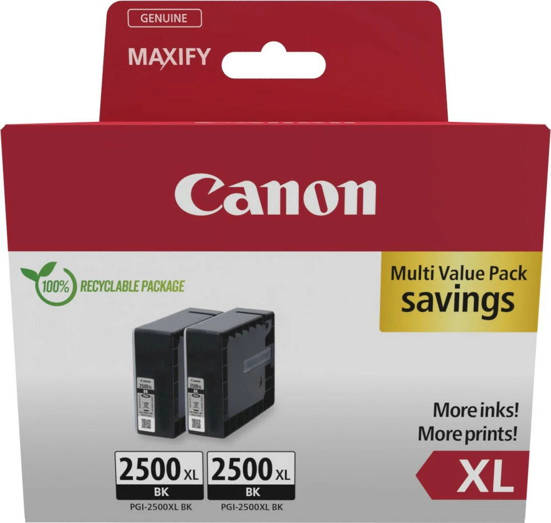 Kaseta za črnilo Canon 9254B011, 2 kosa, črna, dvojna paketa