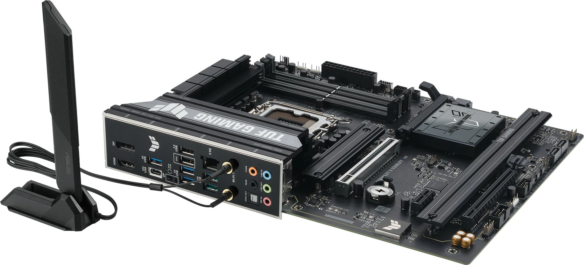 Plošča za matično ploščo ASUS TUF GAMING B860-PLUS WIFI, LGA1851, ATX