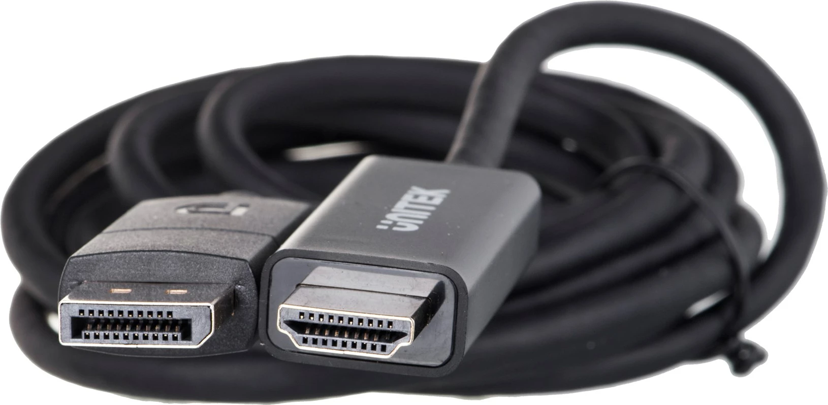 Kabelski adapter DisplayPort na HDMI Unitek, 1,9 m, 60 Hz, črn