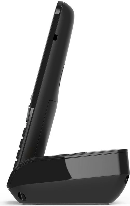 Brezžični telefon Gigaset COMFORT 550A, 3 slušalke, samodejni snemalnik, 200 stikov, črn