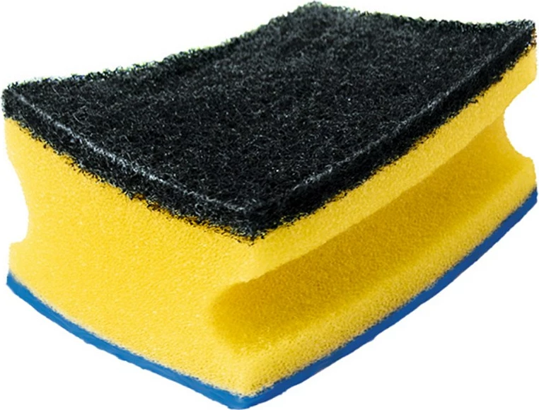 Pravokotni gob Vileda 138203, črna/modra/rumena