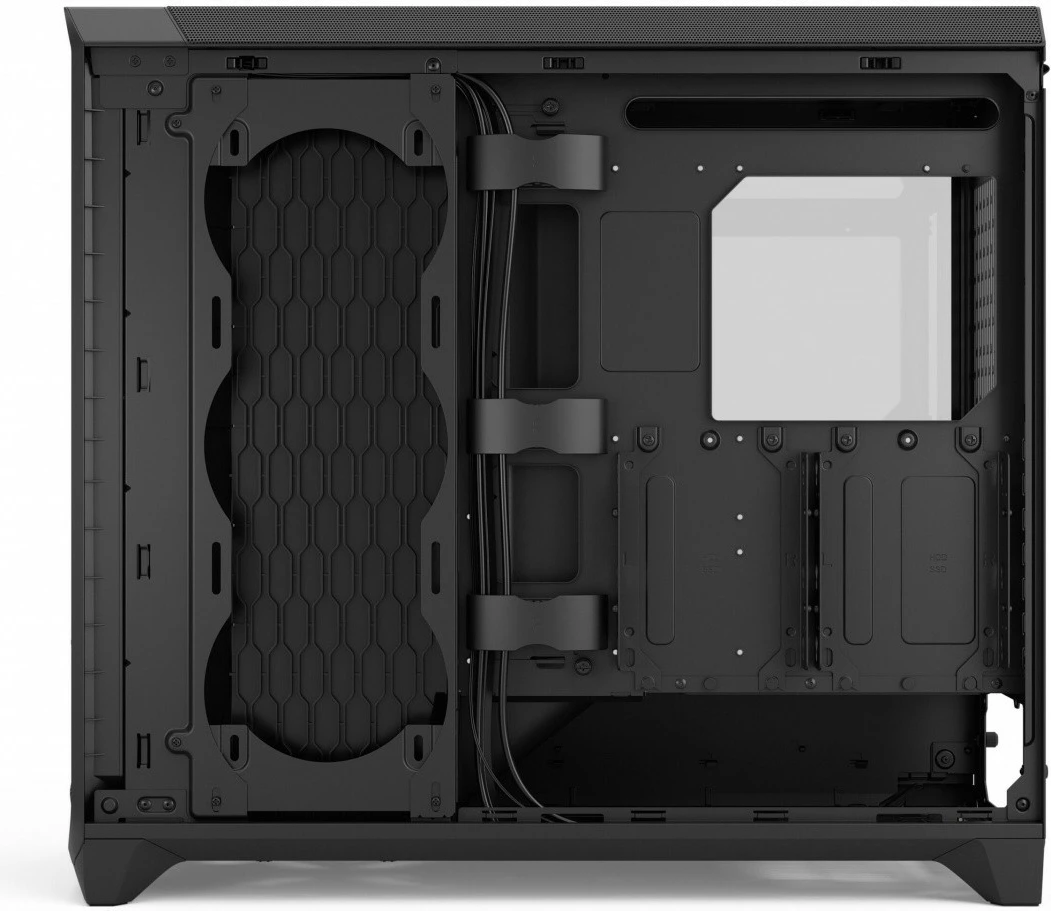 Ohišje Meshify 3 XL Fractal Design, tower, RGB, črno, kaljeno steklo