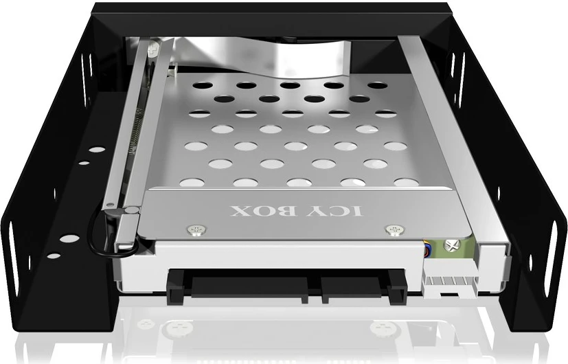 Nosilec za 2,5" SATA v 3,5" režo ICY BOX IB-2217StS, črn
