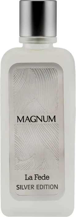 Eau de Parfum za moške La Fede Magnum Silver Edition, 100 ml