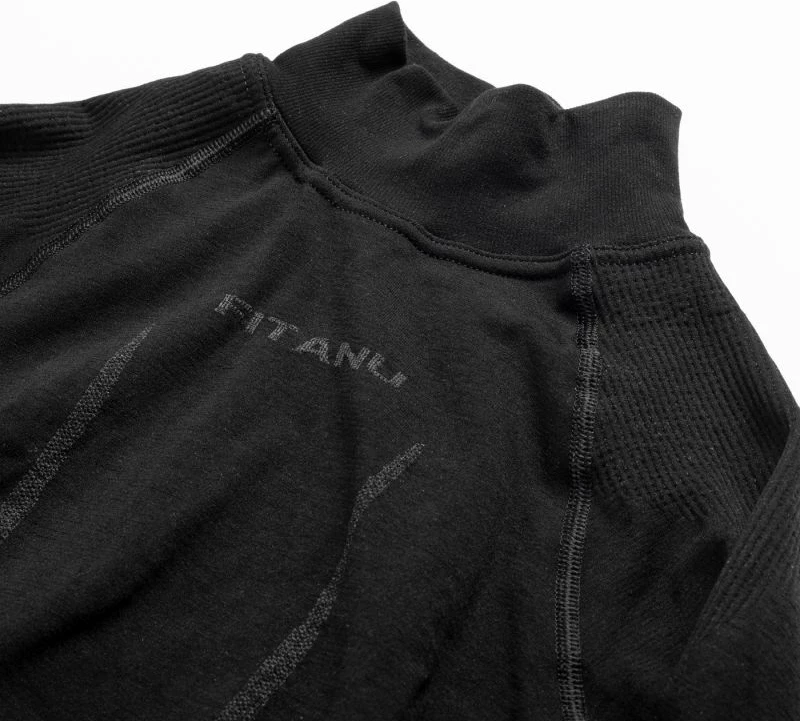 Termoaktivna majica za ženske Fitanu, črna