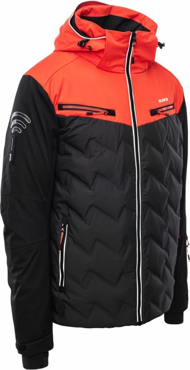 Smučarska jakna Amblo Iguana, moška, črno-rdeča