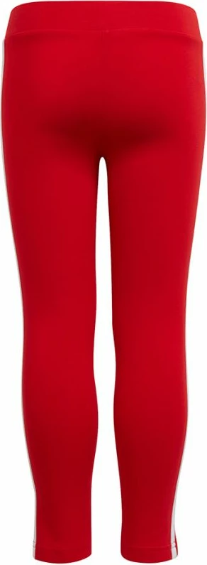 Helanke rdeče adidas, Essentials 3-Stripes Jr