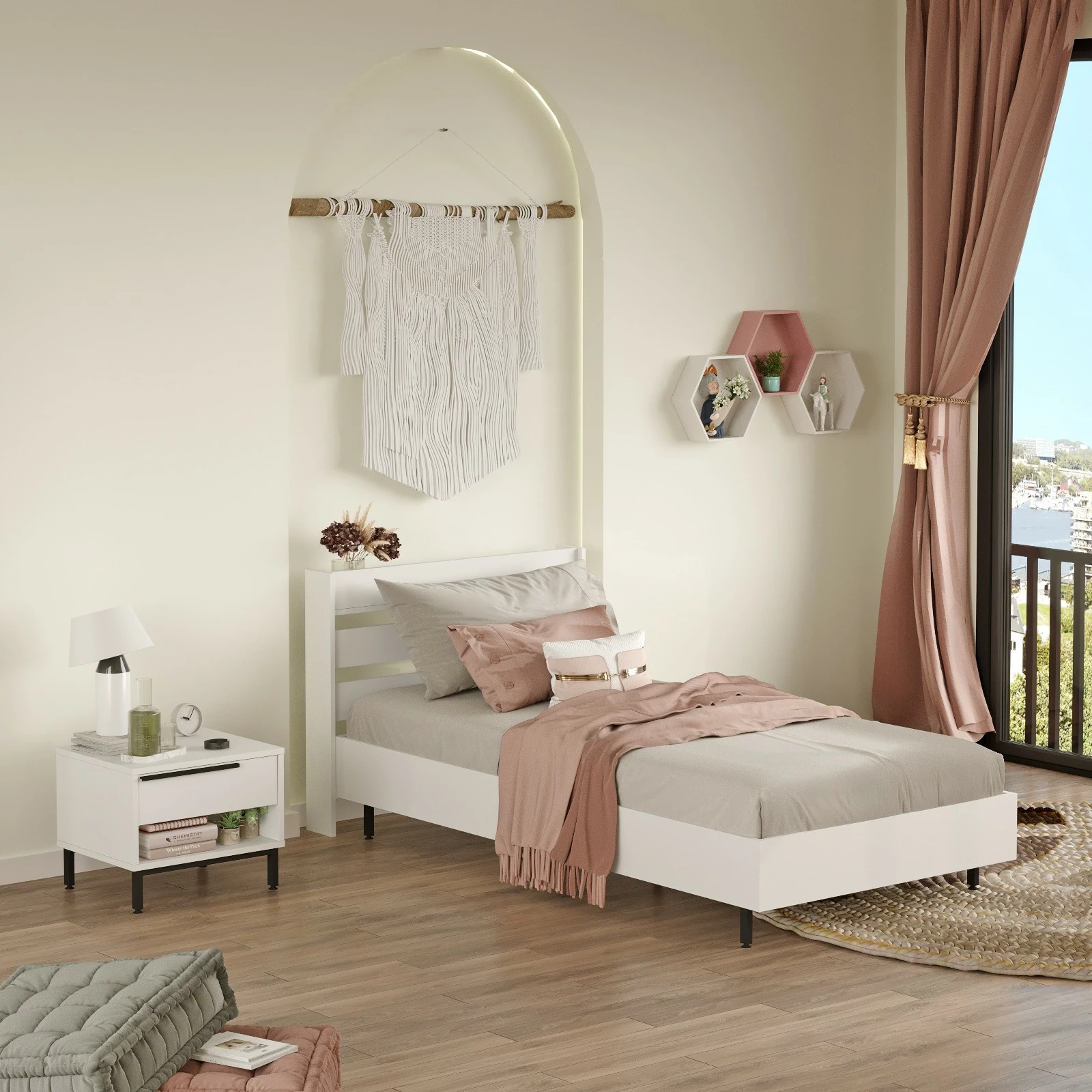 Set mladinske sobe Skye Decor, ON22-W