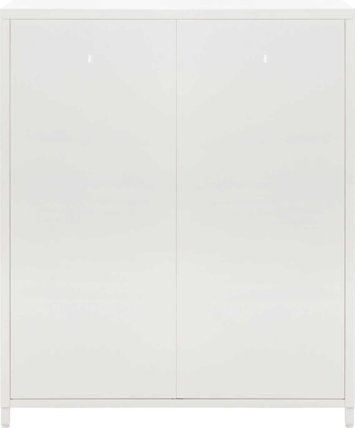 Kovinska vitrina CARIL FH9571.02 bela 80x37-40x102Hcm