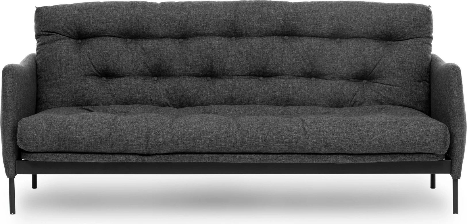 3-sedežni raztegljiv kavč Atelier del Sofa, temno siv