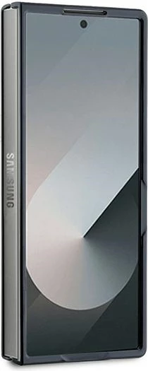 Ovitek za telefon z vzorcem ponovljenih logotipov in spodnjo črto DKNY za Samsung Galaxy Z Fold 6, rjav
