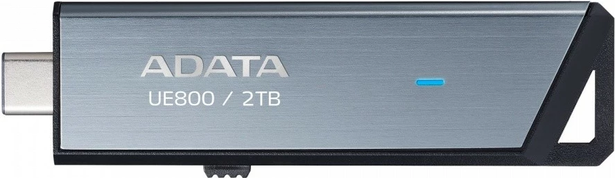 USB ključ 2 TB, USB Type-C, srebrn, Adata Dashdrive Elite UE800