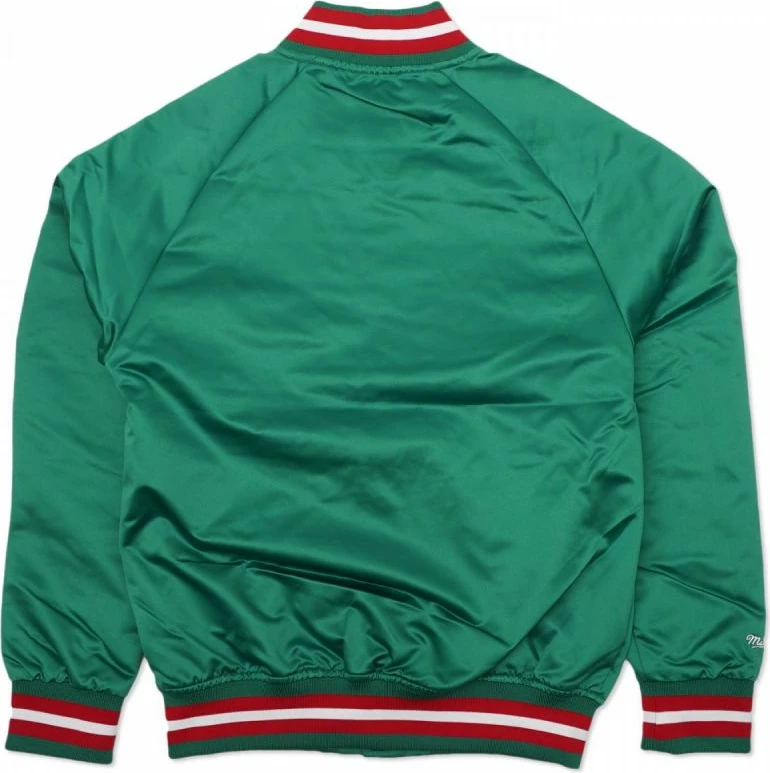 Jakna za moške Mitchell & Ness, NBA Milwaukee Bucks, zelena