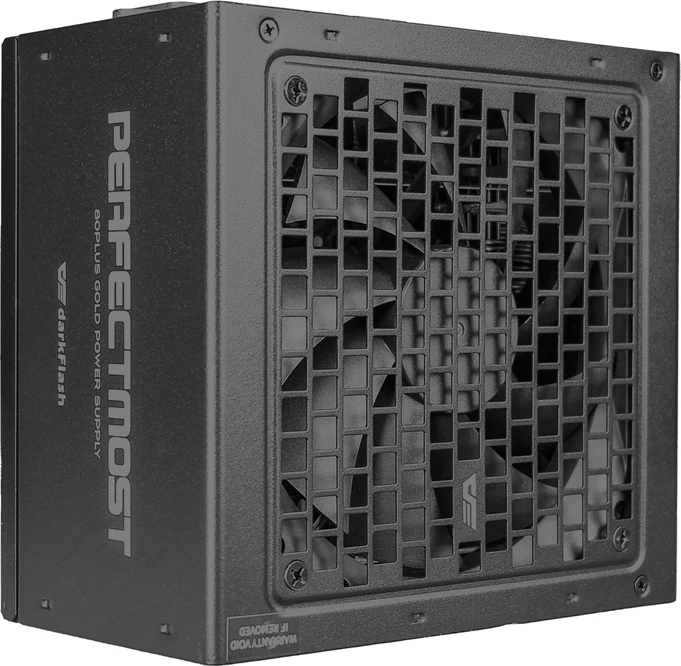 Napajalnik Darkflash PMT750, 750W, 80 Plus Gold, modularen, črn