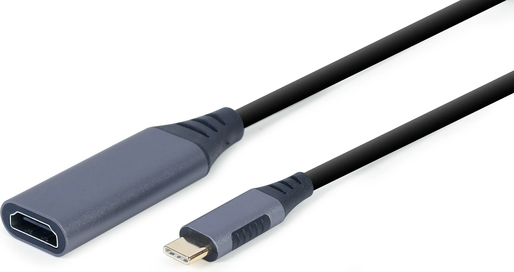 Adapter USB Type-C v HDMI Gembird A-USB3C-HDMI-01, 0,15 m, siv