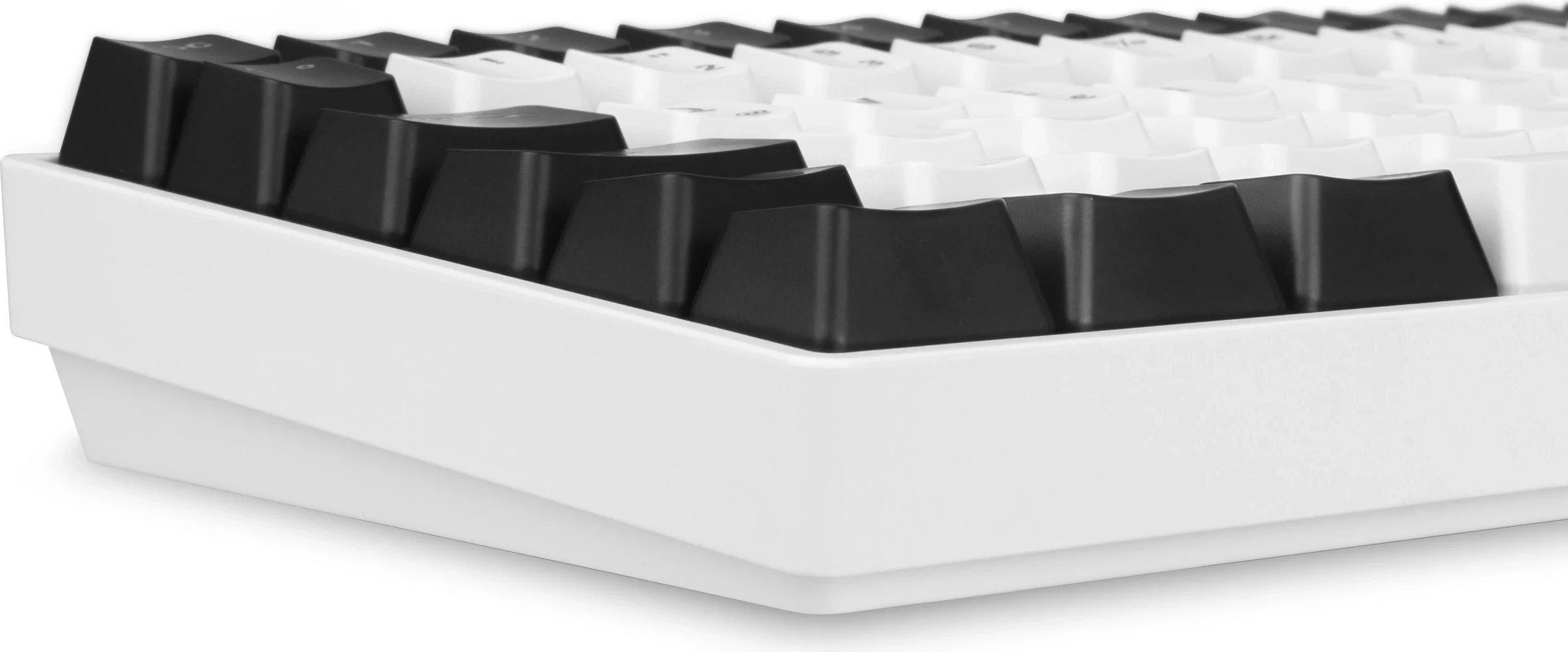 Mehanska tipkovnica, Sharkoon SKILLER SGK50 S3, Gateron Brown, DE-Layout, RGB, bela/črna