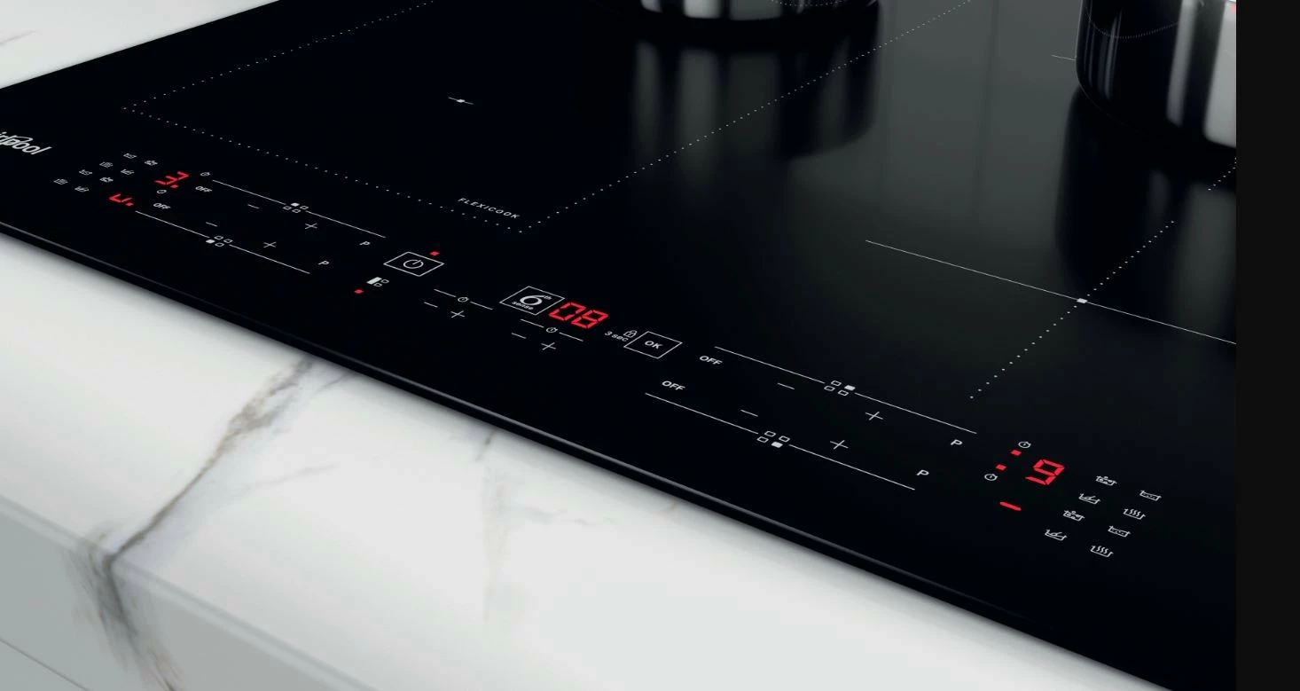 Indukcijska kuhalna plošča Whirlpool WLB3360NE, 4 zone, črna