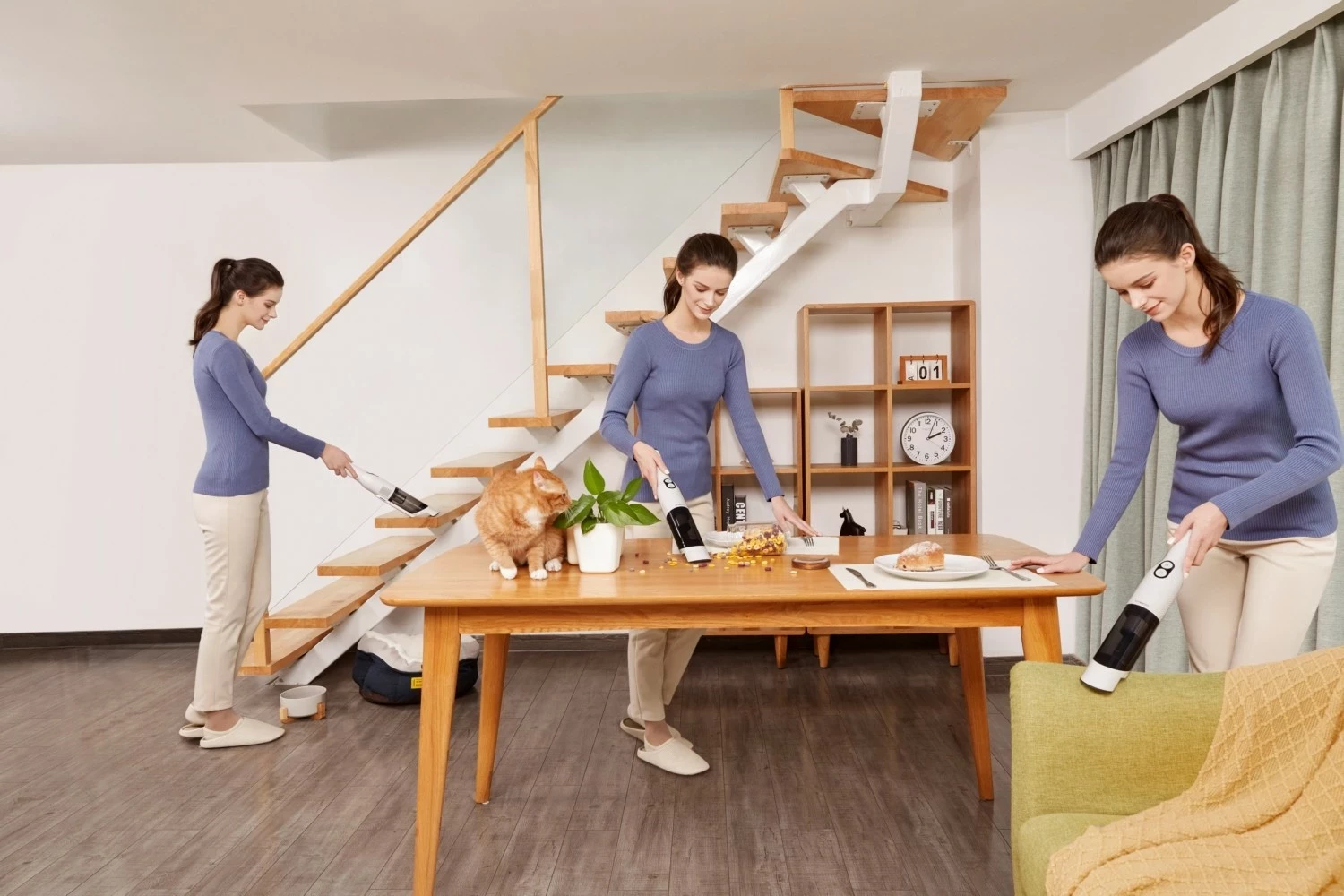 Ročni sesalnik, brezžični Tineco GO Mini, 2000 mAh, bel