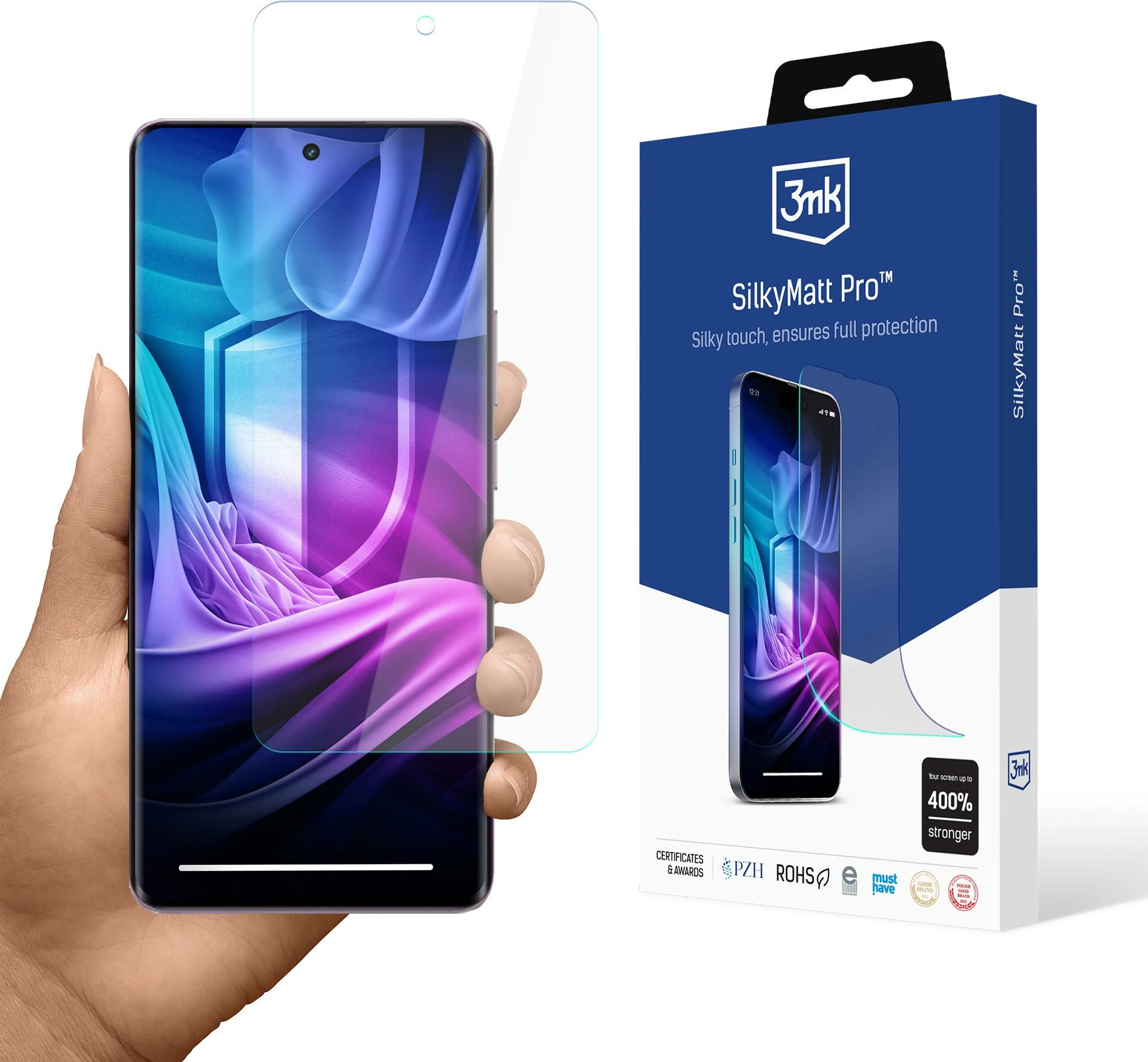 Mat zaščitni film 3mk SilkyMatt Pro za pametni telefon Realme 14 Pro