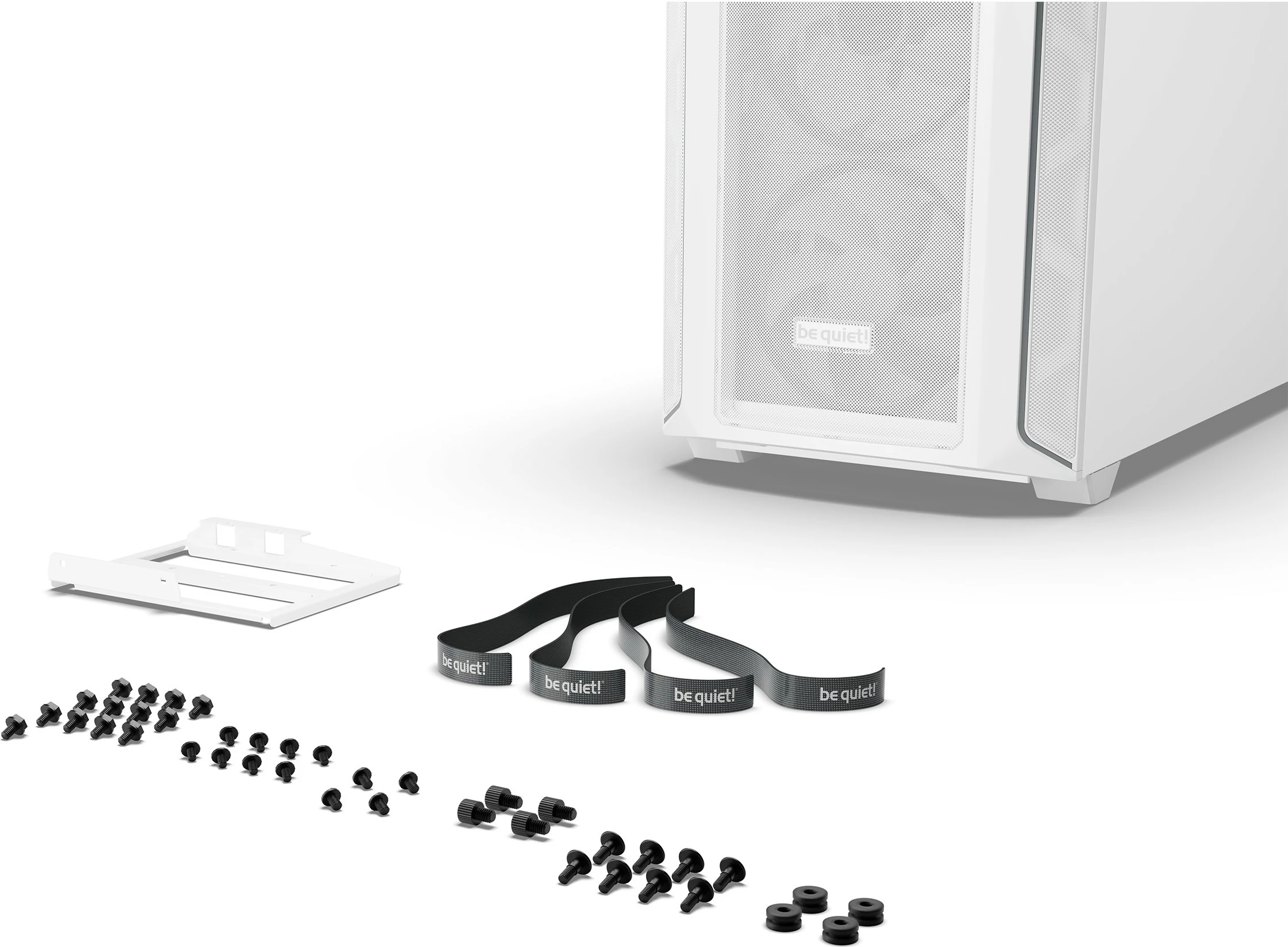 Ohišje Shadow Base 800 FX White be quiet!, Midi Tower, ATX, EATX, micro ATX, Mini-ITX, belo