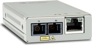 Medijski konverter Allied Telesis AT-MMC200LX/SC-TAA-60, 100 Mbit/s, SC, RJ-45, sivi