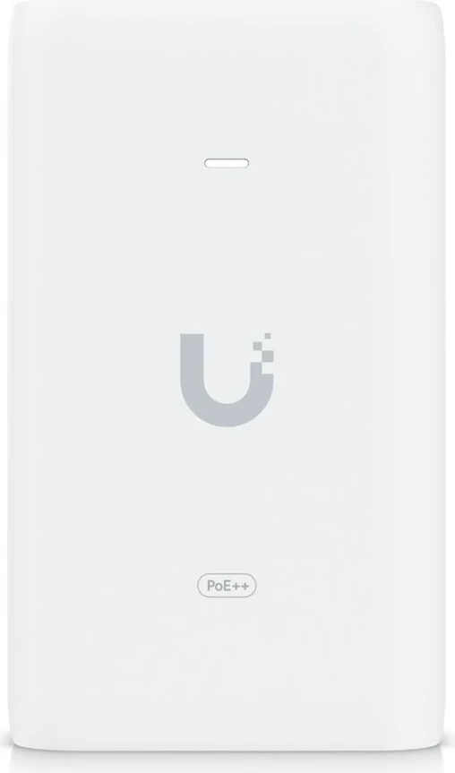 Napajalnik PoE Ubiquiti UISP U-PoE++, Gigabit Ethernet, 48 V, bel