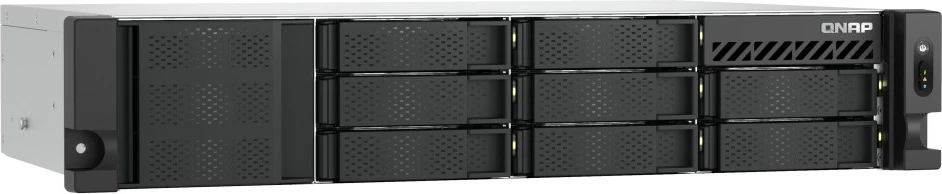 NAS v rack izvedbi QNAP TS-855eU-RP-8G, Intel Atom C5125, 8 GB RAM, 2U, brez diskov