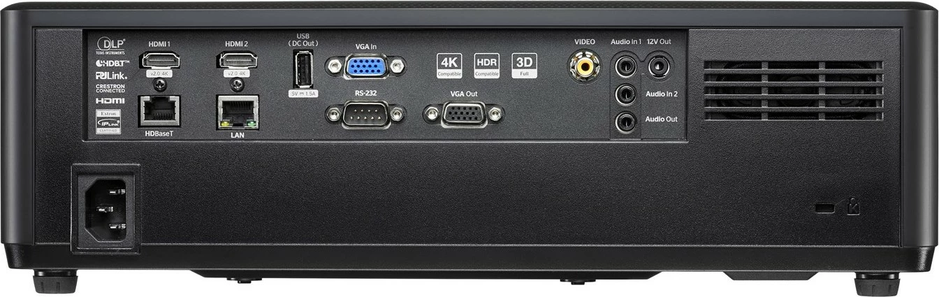 Projektor Optoma ZU507TST, DLP, laser, 5000 lumnov, WUXGA, črn