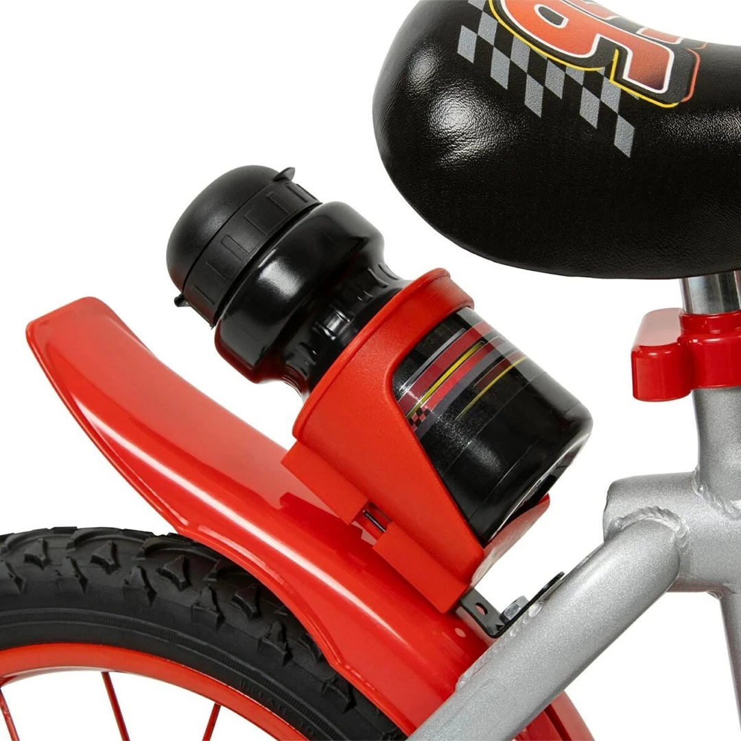 Otroško kolo Disney Cars, HUFFY 24484W, 14", aluminij, srebrno, s 4 kolesi