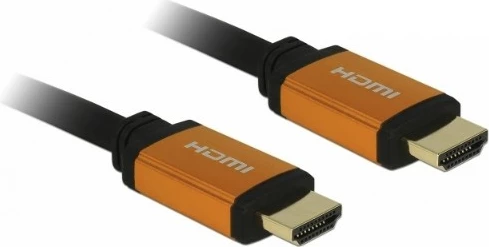 Ultra High Speed HDMI kabl, 2 m, 8K, eARC, črn — DeLOCK 85729