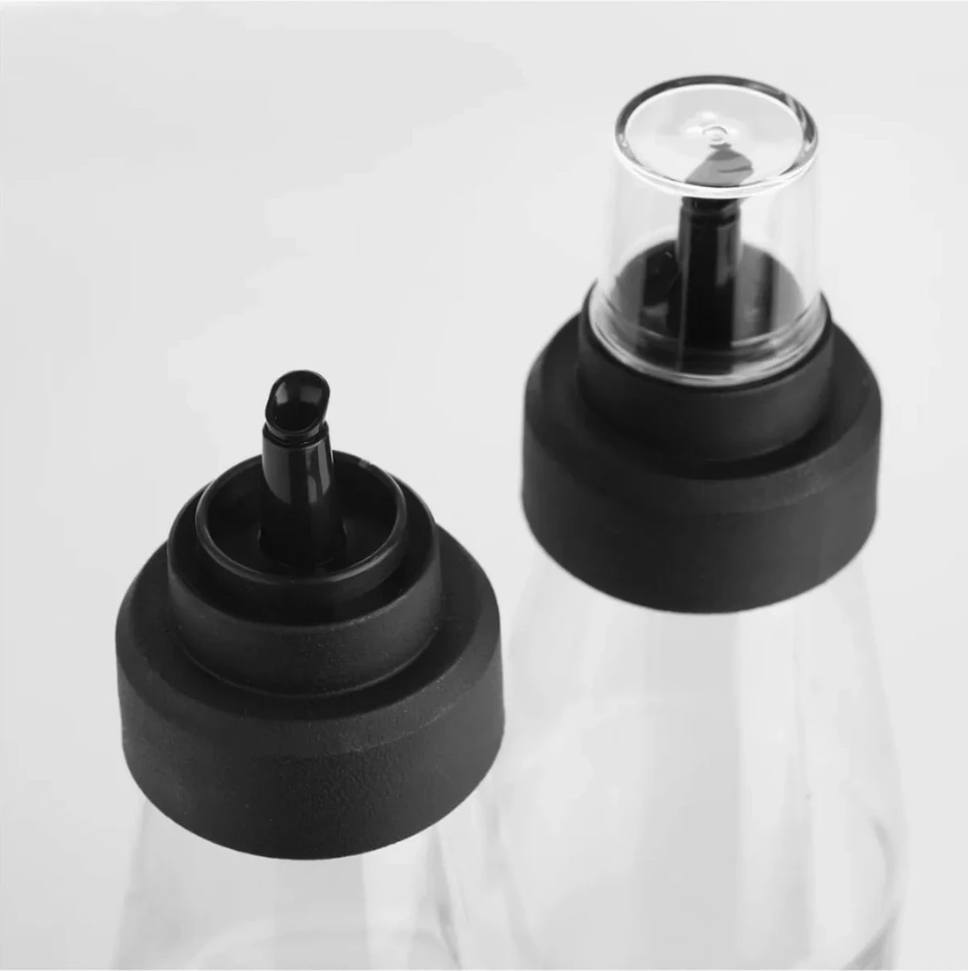 Set steklenic za olje, 2 kosa, 720 ml, prozorno, Hermia Concept