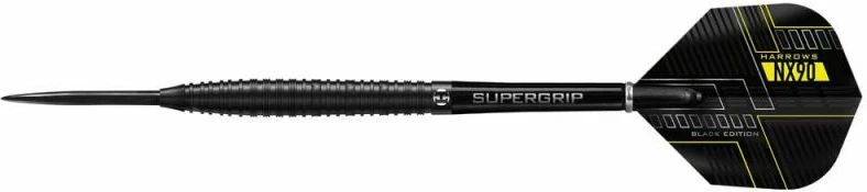 Visokokakovostne puščice Harrows NX90, črne