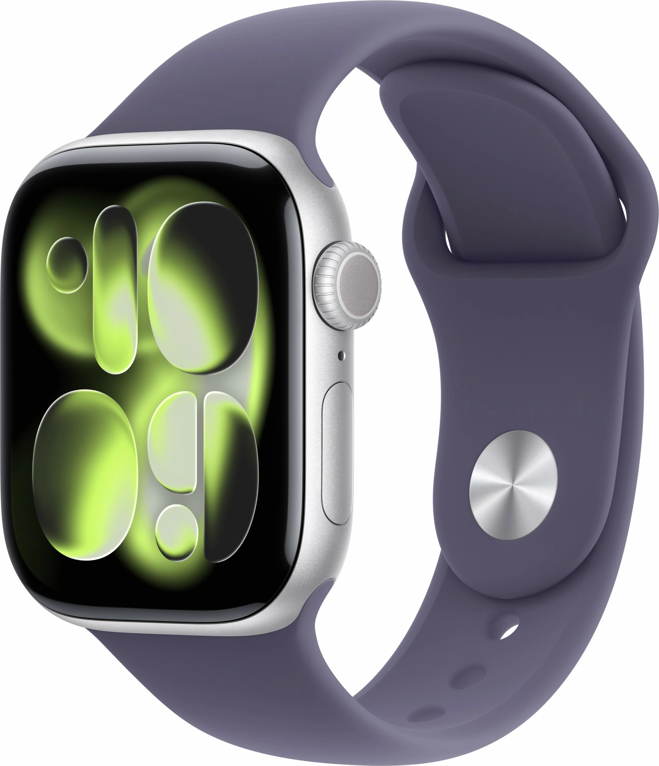Pametna ura Apple Watch S11 aluminij Cellular 42 mm, športni pašček vijoličen (S/M)