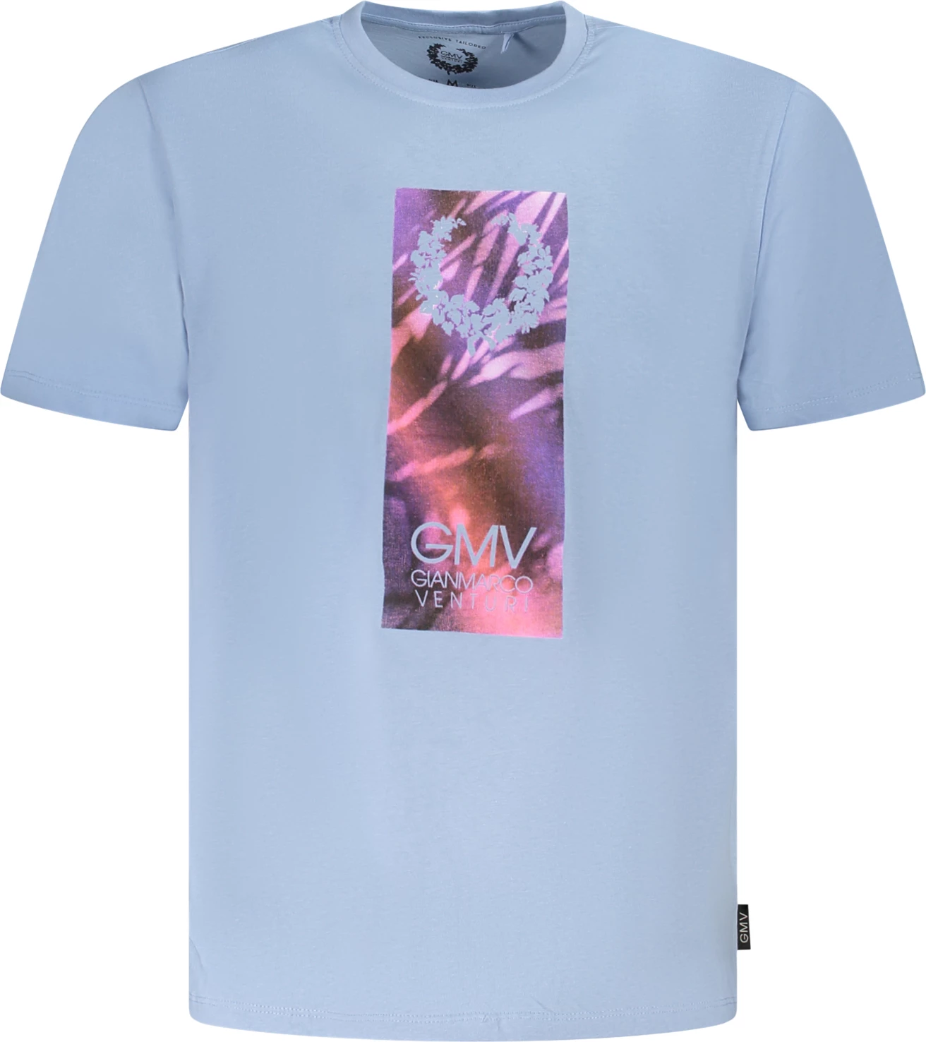 Majica za moške GIAN MARCO VENTURI, svetlo modra