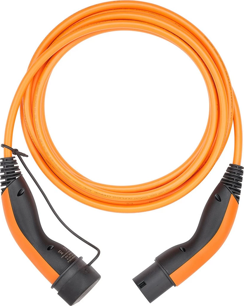 Polnilni kabel Type 2–Type 2 5 m, 22 kW, črn Lapp ÖLFLEX 5555934027