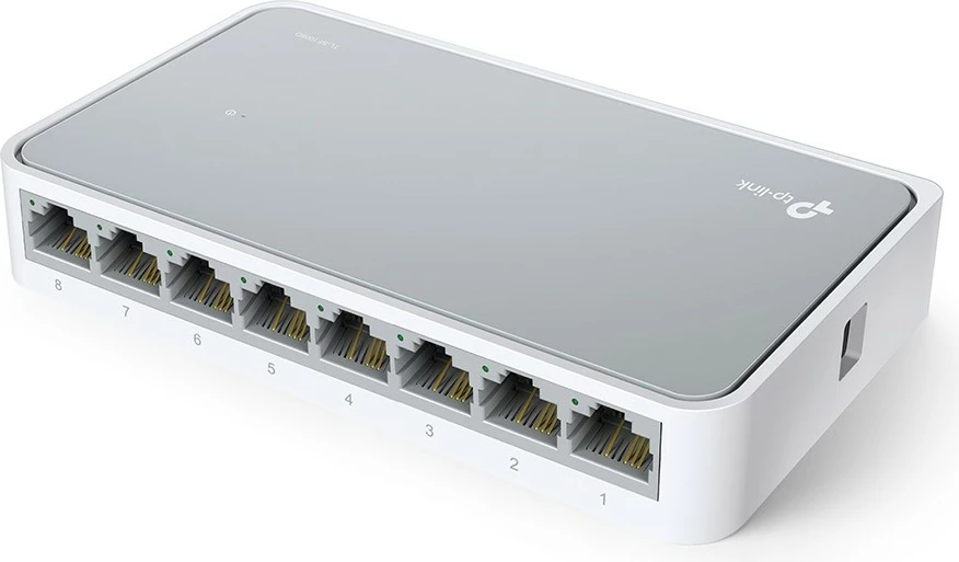 8-portni Fast Ethernet switch TP-Link TL-SF1008D, bel