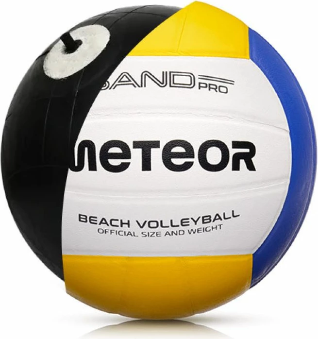 Top za plažo Meteor, bel/moder/rumen