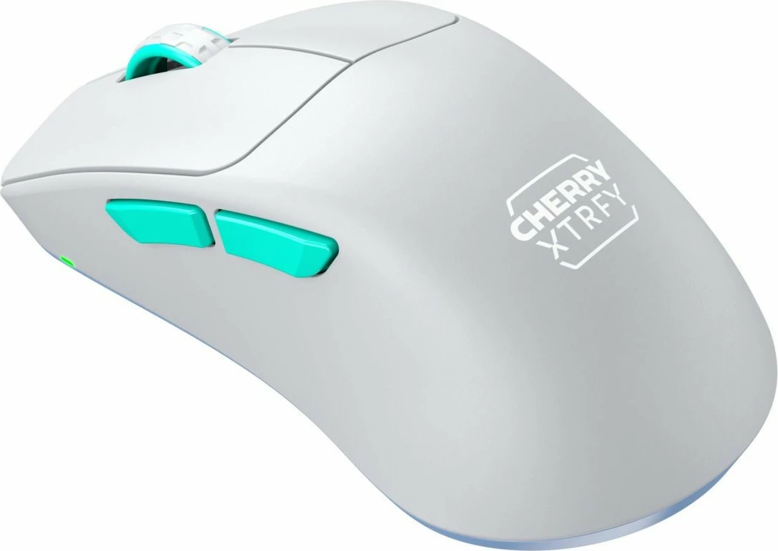 Gaming miš XTRFY M64 Wireless CHERRY, 26000 DPI, modro-tirkizna-bela