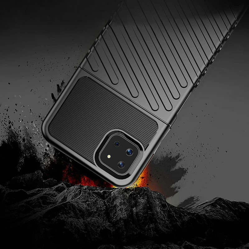 Ovitek za telefon Hurtel Thunder Case za Samsung Galaxy A22 5G, TPU, moder