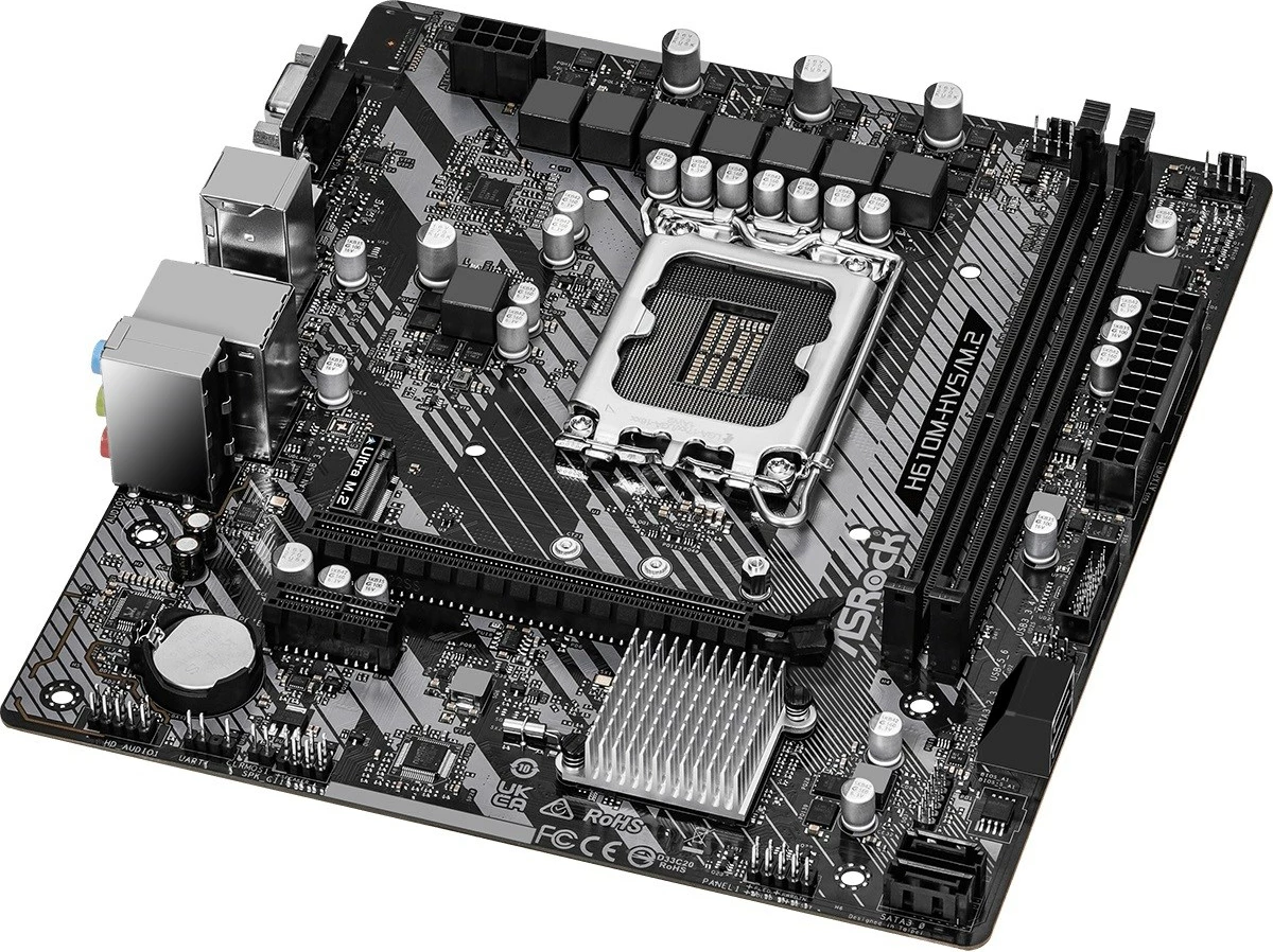 Matična plošča Asrock H610M-HVS R2.0 - Intel H510, LGA 1700