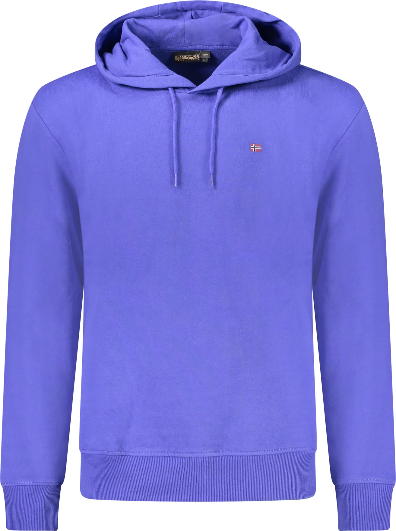 Pulover z zadrgo Napapijri, moški, moder